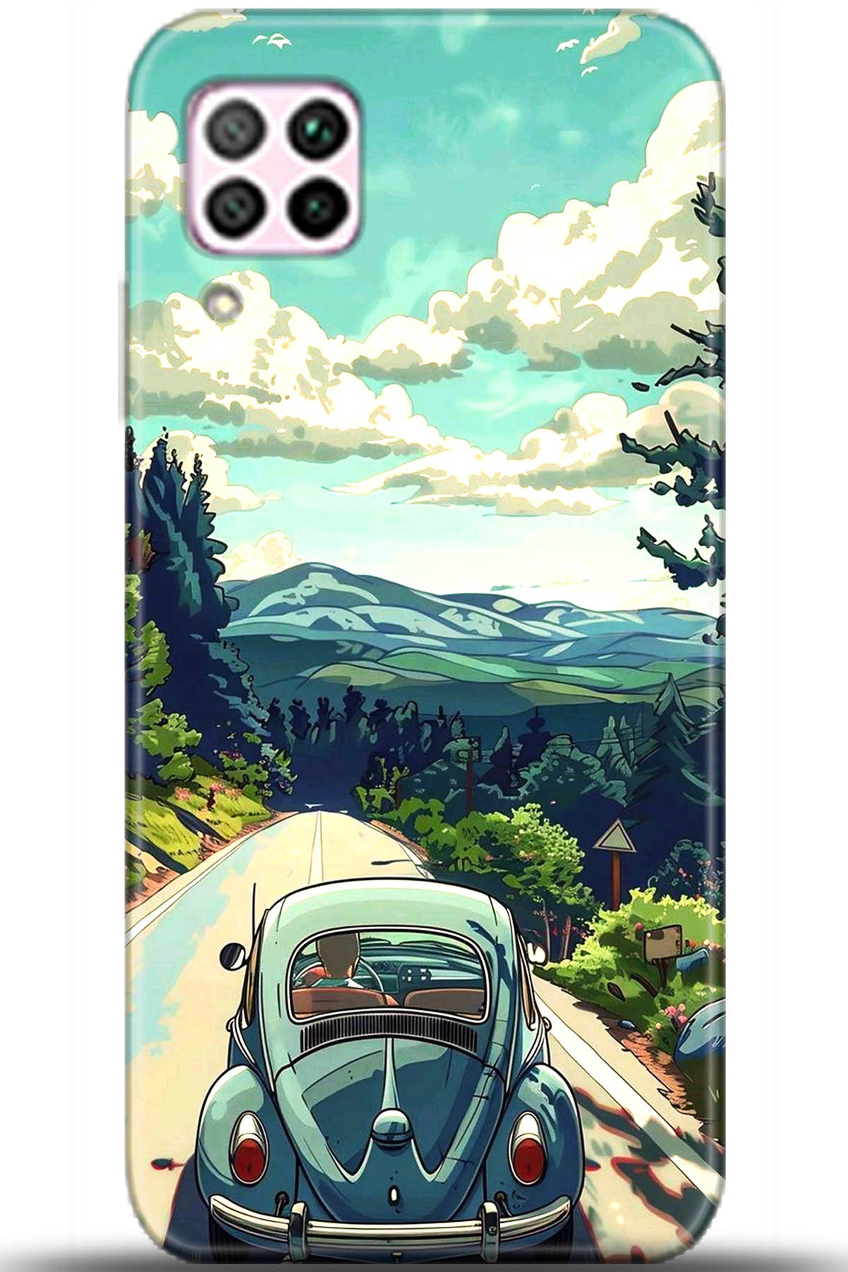 Huawei P40 Lite Uyumlu Kılıf HD Baskılı Kılıf - Followed Institution 5563