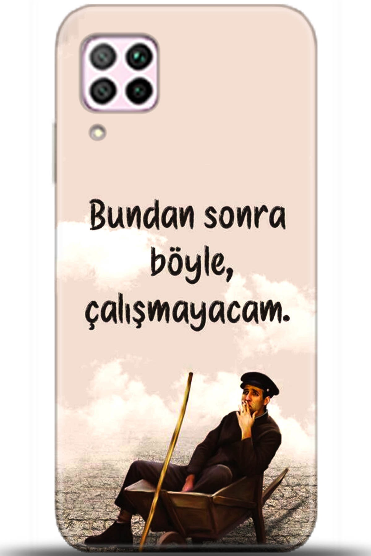 Huawei P40 Lite Uyumlu Kılıf HD Baskılı Kılıf - Followed Institution 5592