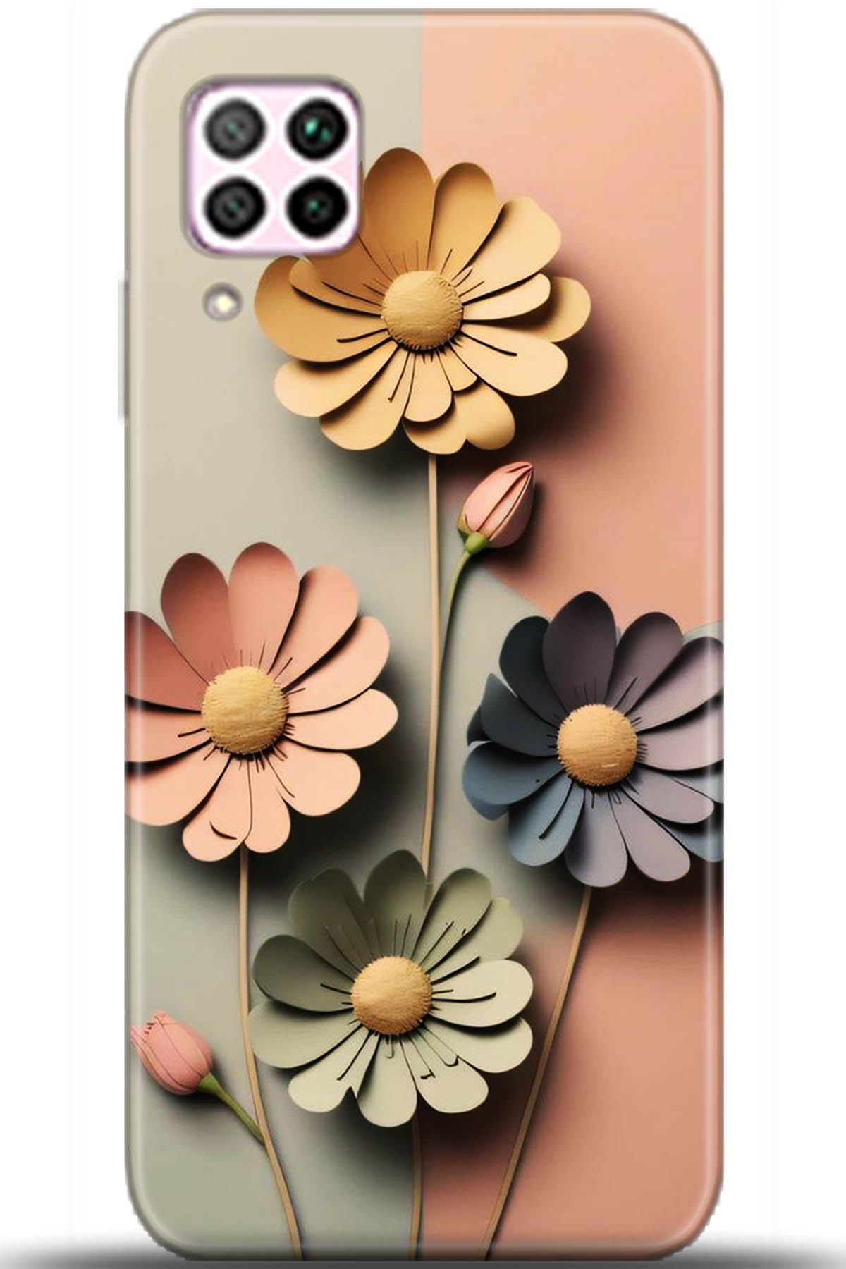 Huawei P40 Lite Uyumlu Kılıf HD Baskılı Kılıf - Followed Institution 5627