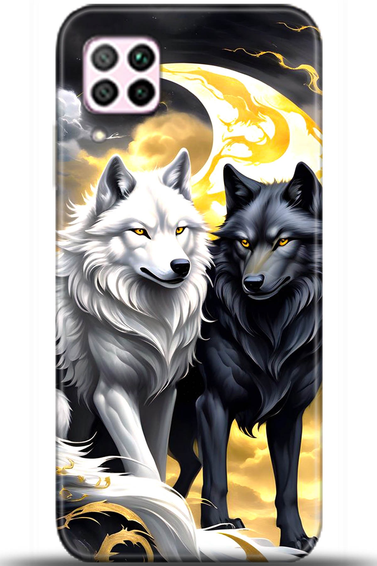 Huawei P40 Lite Uyumlu Kılıf HD Baskılı Kılıf - Followed Institution 5633