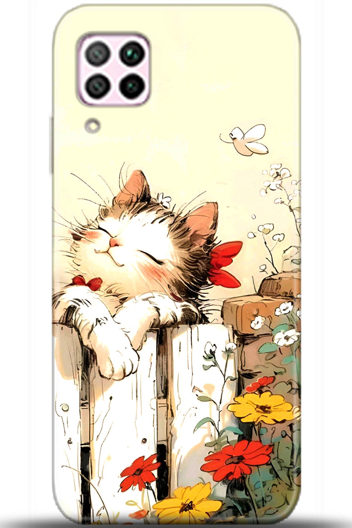 Huawei P40 Lite Uyumlu Kılıf HD Baskılı Kılıf - Followed Institution 5651