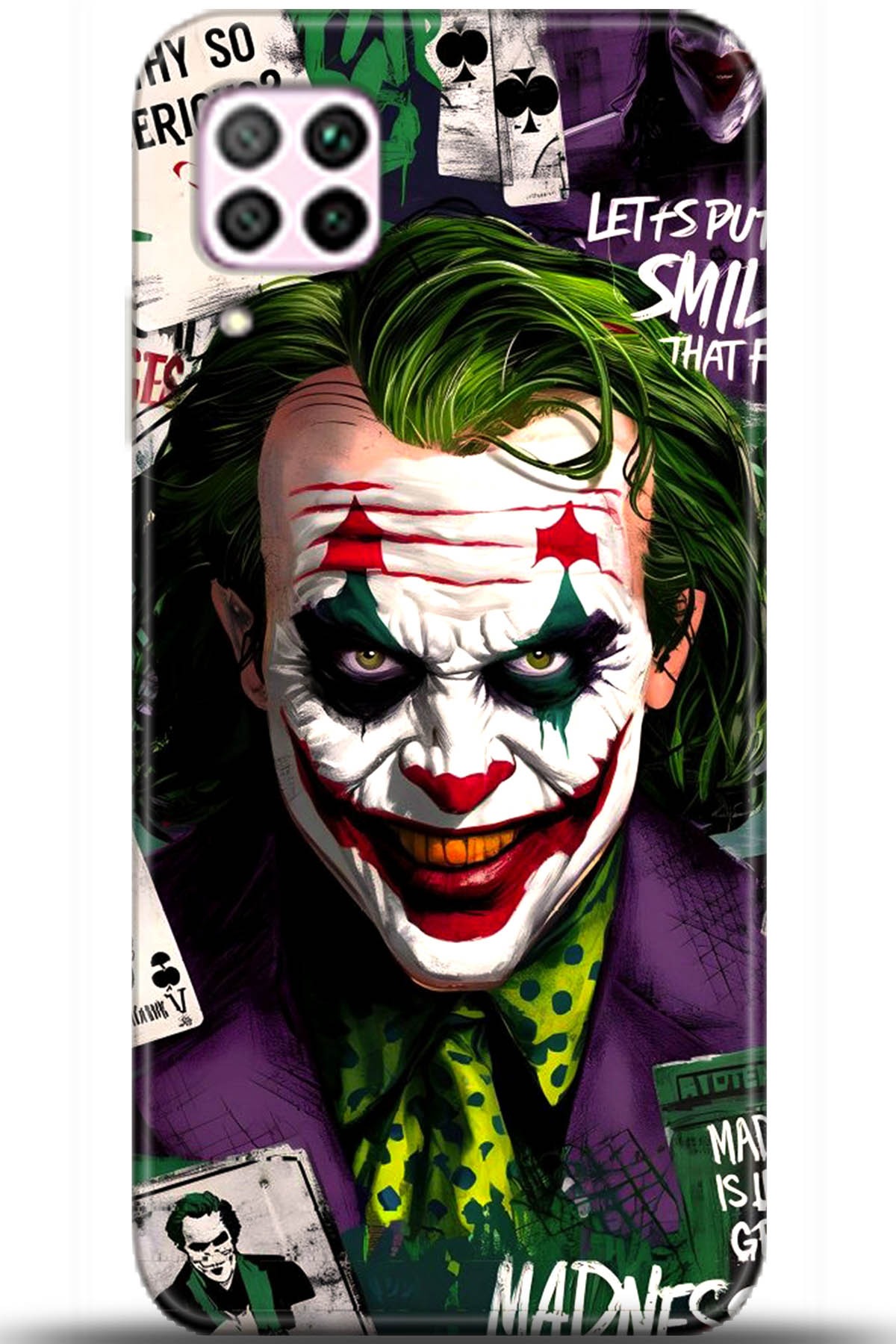 Huawei P40 Lite Uyumlu Kılıf HD Baskılı Kılıf - Followed Institution 5673