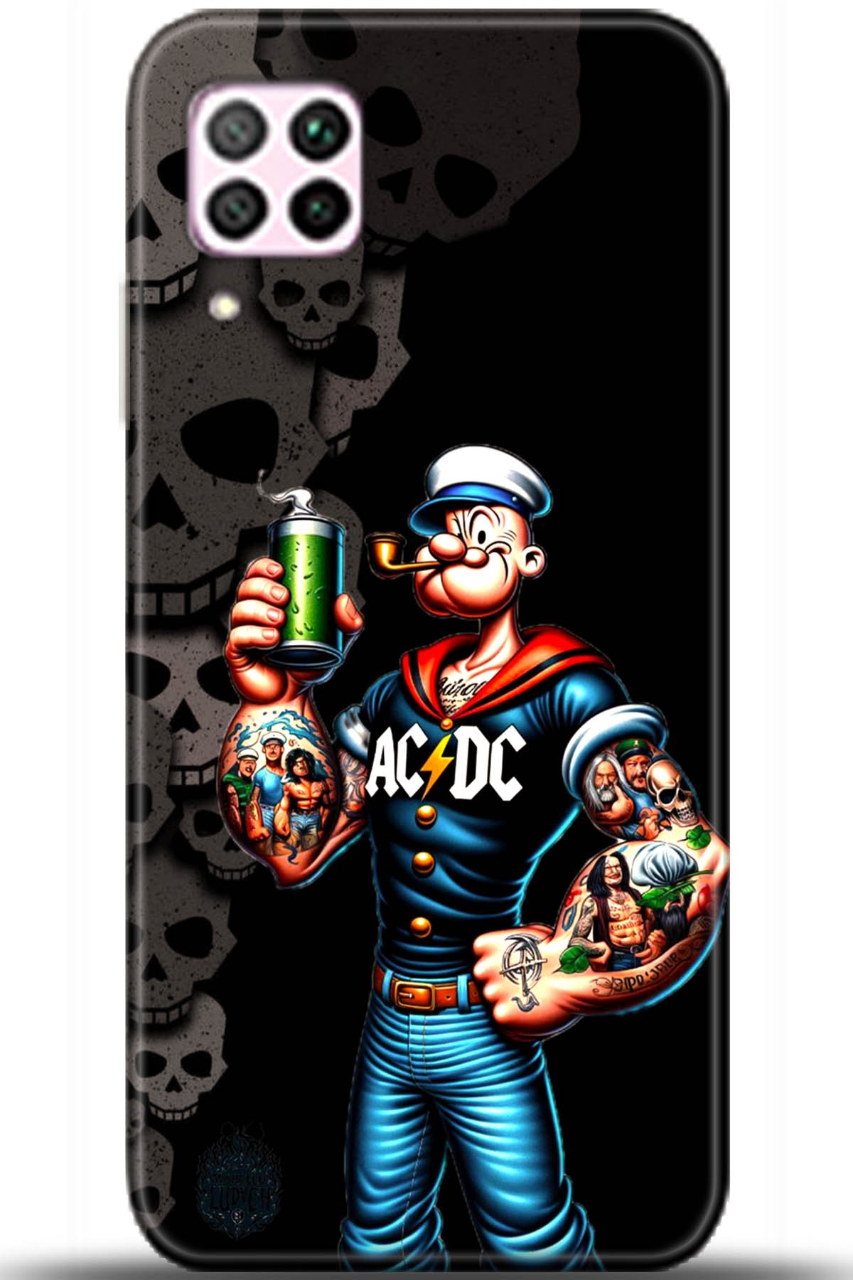 Huawei P40 Lite Uyumlu Kılıf HD Baskılı Kılıf - Followed Institution 5696