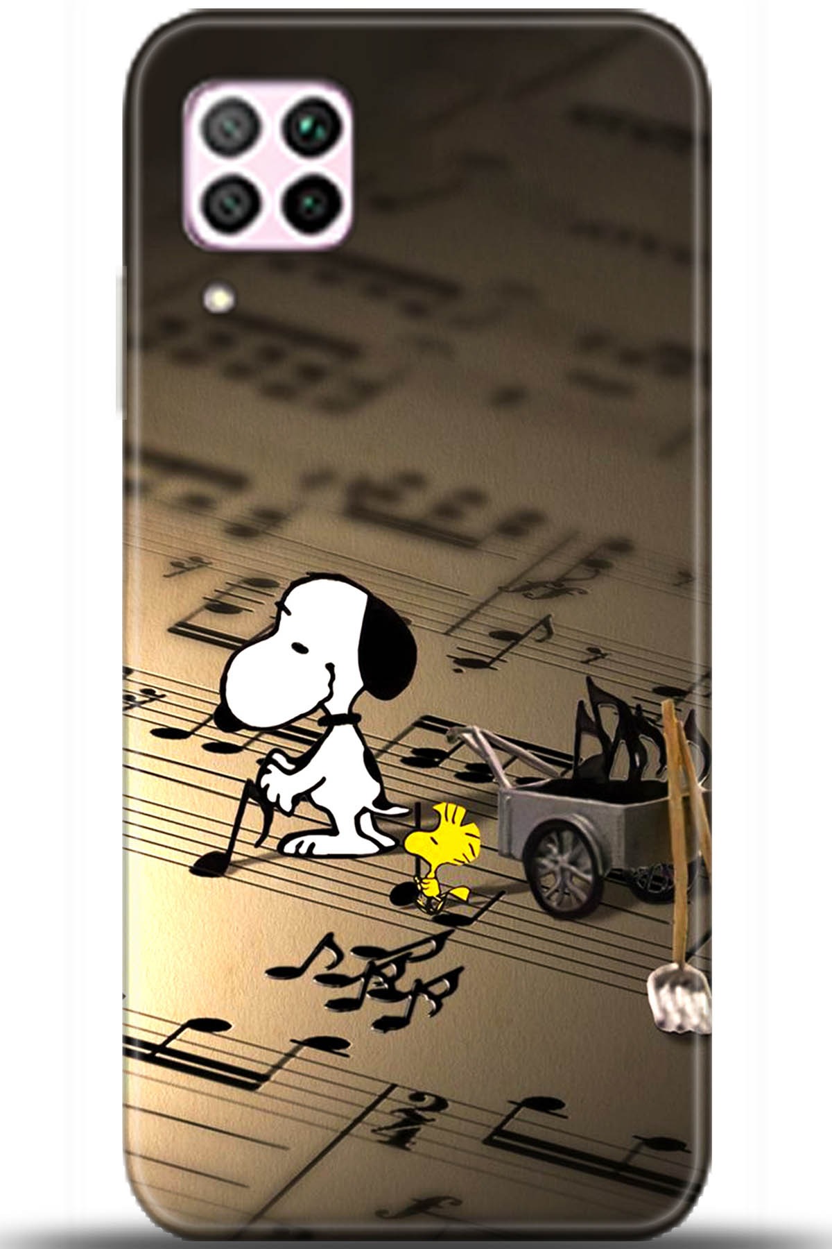 Huawei P40 Lite Uyumlu Kılıf HD Baskılı Kılıf - Followed Institution 5706