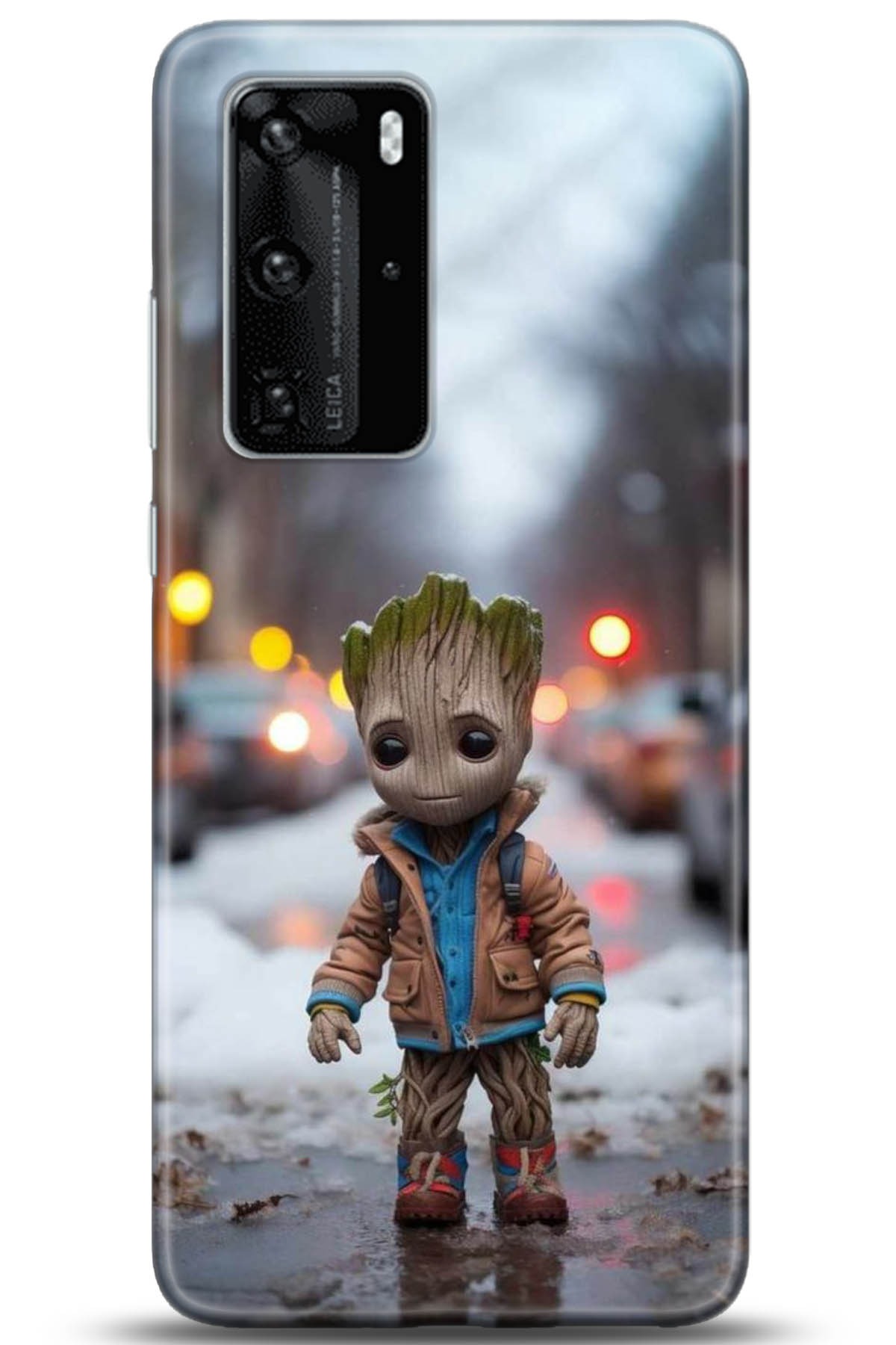 Huawei P40 Pro Uyumlu Kılıf HD Baskılı Kılıf - Followed Institution 5014