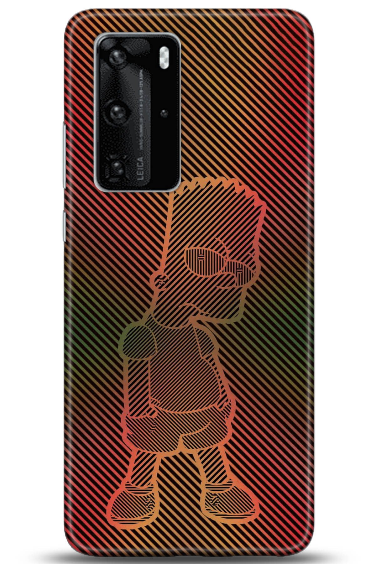 Huawei P40 Pro Uyumlu Kılıf HD Baskılı Kılıf - Followed Institution 5147