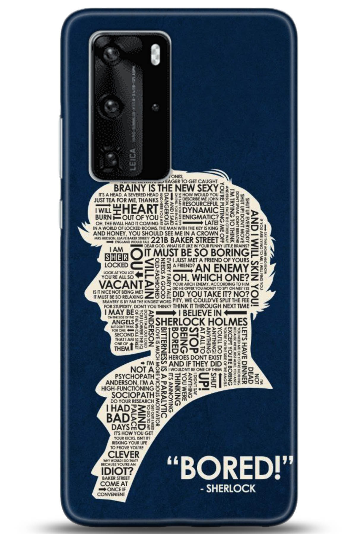 Huawei P40 Pro Uyumlu Kılıf HD Baskılı Kılıf - Followed Institution 5156