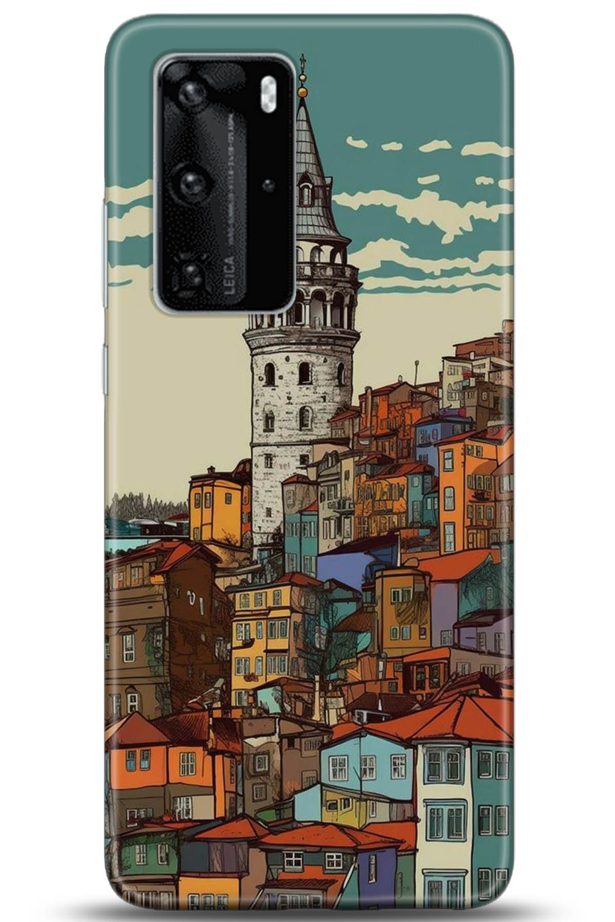 Huawei P40 Pro Uyumlu Kılıf HD Baskılı Kılıf - Followed Institution 5199