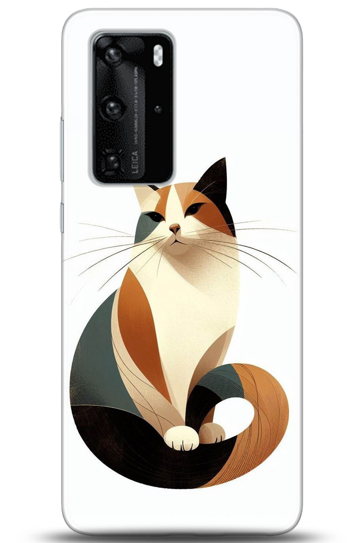 Huawei P40 Pro Uyumlu Kılıf HD Baskılı Kılıf - Followed Institution 5213