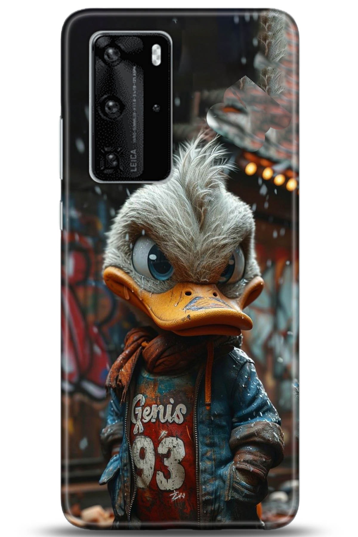 Huawei P40 Pro Uyumlu Kılıf HD Baskılı Kılıf - Followed Institution 5230