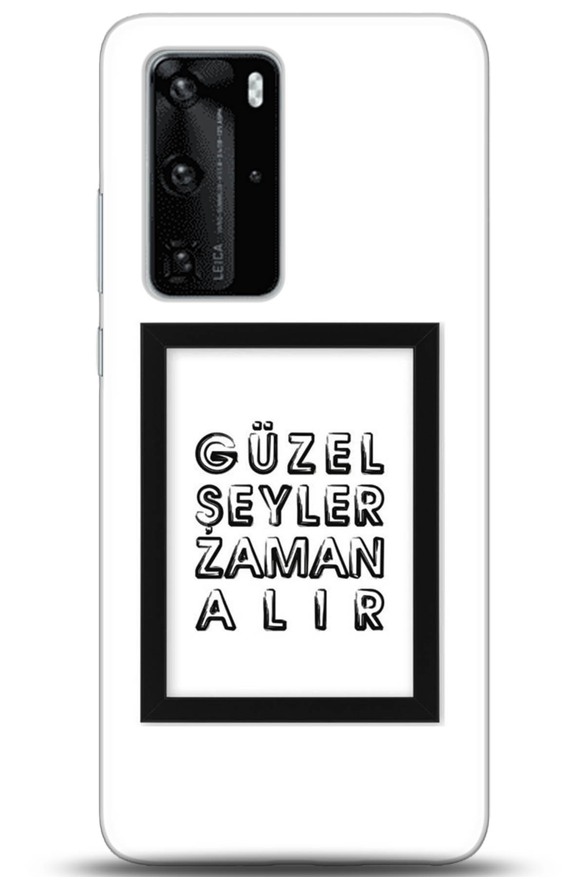 Huawei P40 Pro Uyumlu Kılıf HD Baskılı Kılıf - Followed Institution 5307