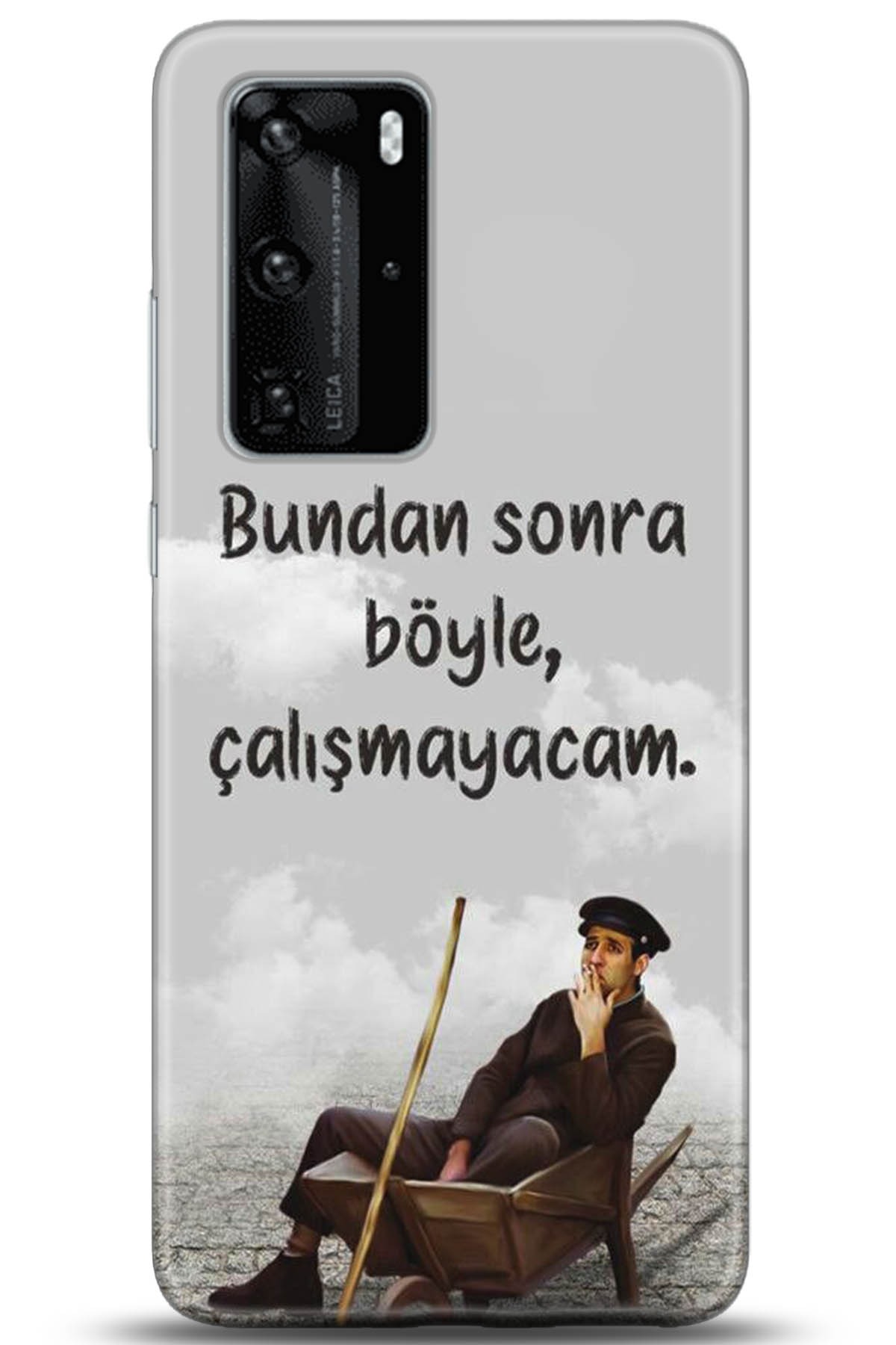Huawei P40 Pro Uyumlu Kılıf HD Baskılı Kılıf - Followed Institution 5314