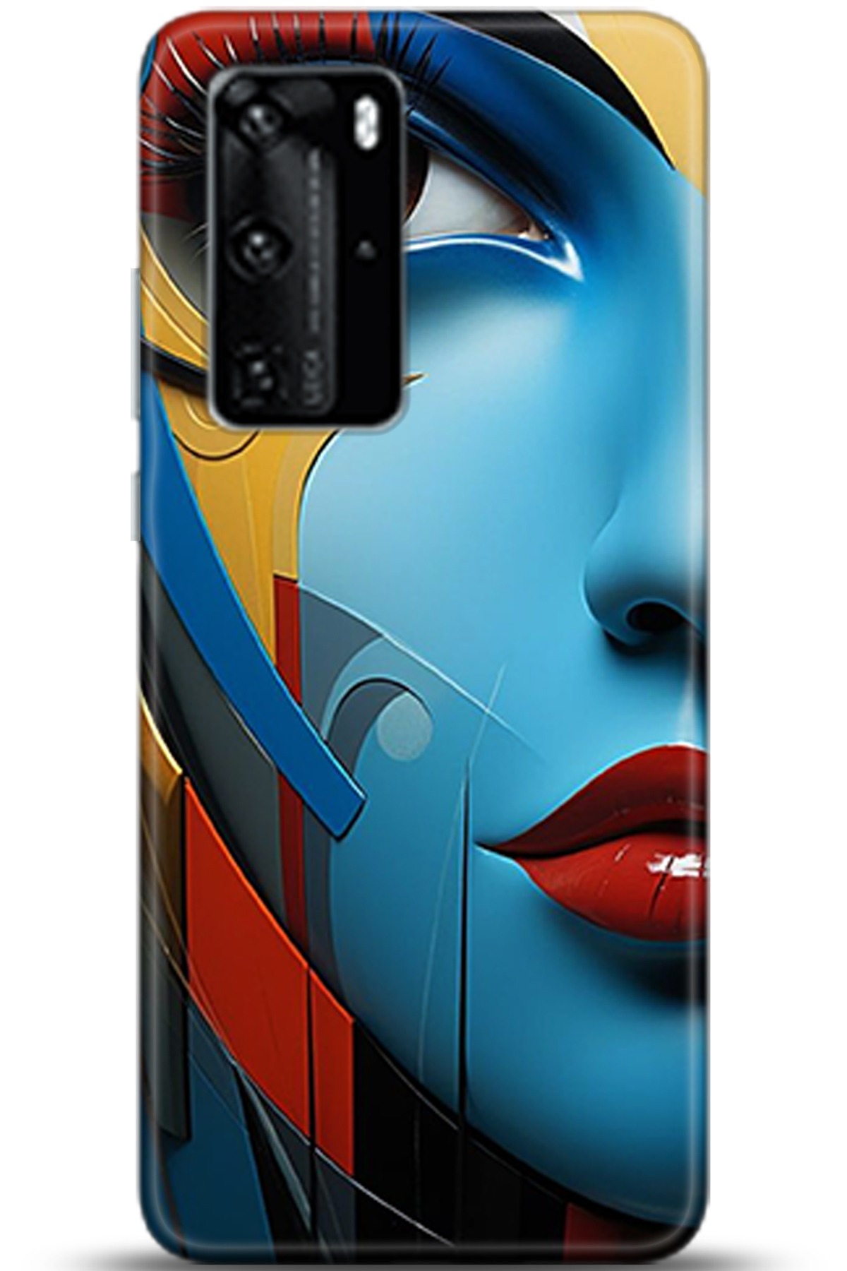 Huawei P40 Pro Uyumlu Kılıf HD Baskılı Kılıf - Followed Institution 5355