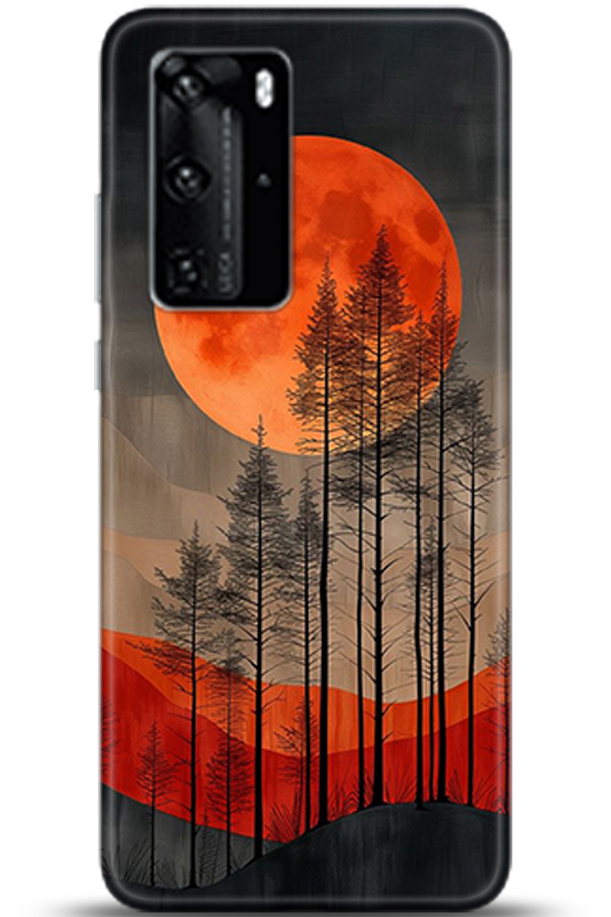 Huawei P40 Pro Uyumlu Kılıf HD Baskılı Kılıf - Followed Institution 5370