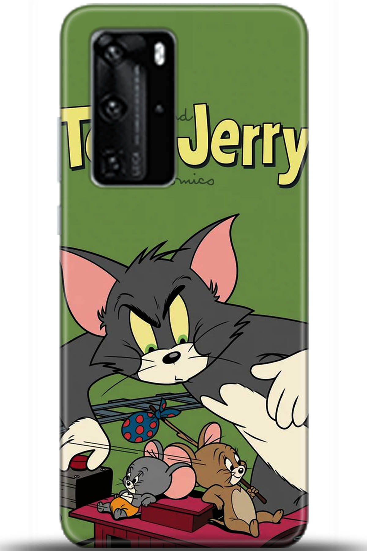 Huawei P40 Pro Uyumlu Kılıf HD Baskılı Kılıf - Followed Institution 5373