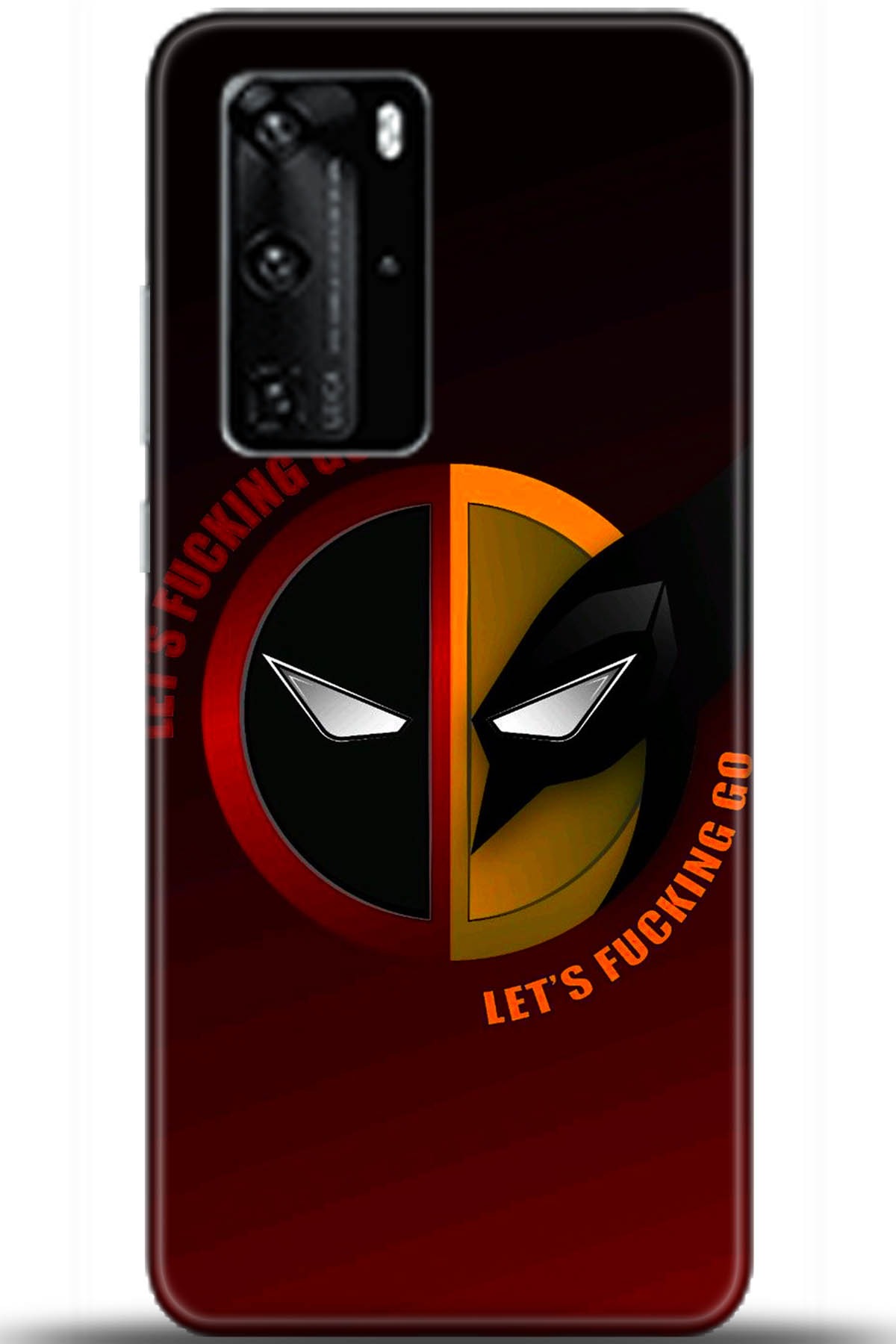 Huawei P40 Pro Uyumlu Kılıf HD Baskılı Kılıf - Followed Institution 5388