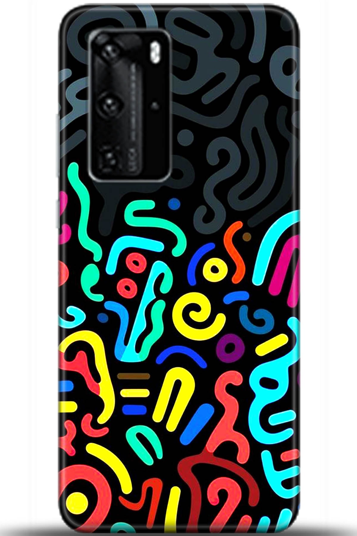 Huawei P40 Pro Uyumlu Kılıf HD Baskılı Kılıf - Followed Institution 5465