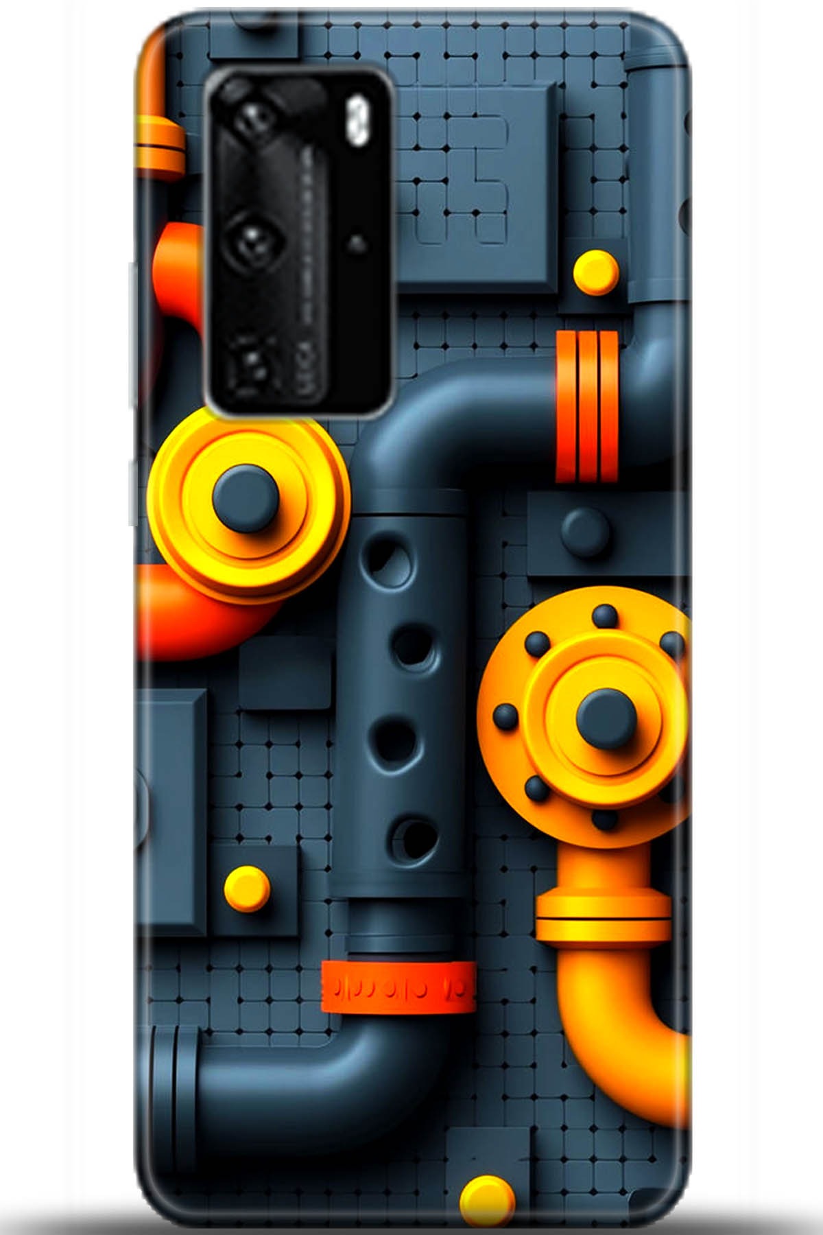 Huawei P40 Pro Uyumlu Kılıf HD Baskılı Kılıf - Followed Institution 5466