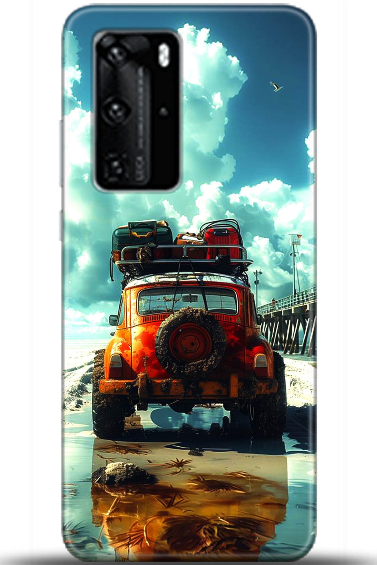 Huawei P40 Pro Uyumlu Kılıf HD Baskılı Kılıf - Followed Institution 5559