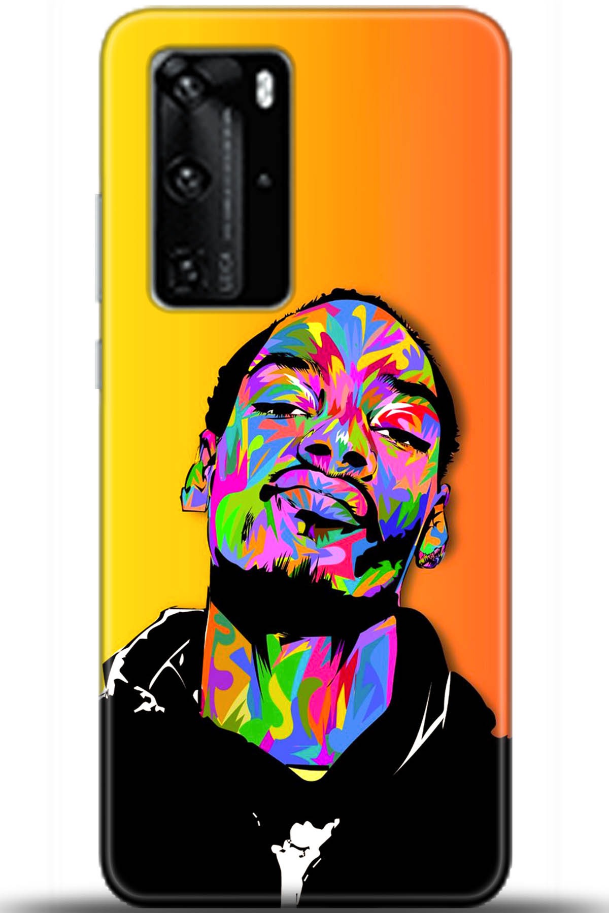 Huawei P40 Pro Uyumlu Kılıf HD Baskılı Kılıf - Followed Institution 5573