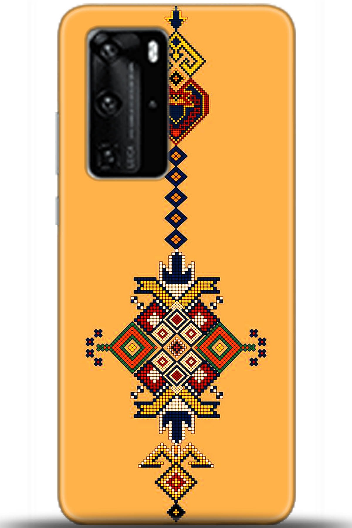 Huawei P40 Pro Uyumlu Kılıf HD Baskılı Kılıf - Followed Institution 5609