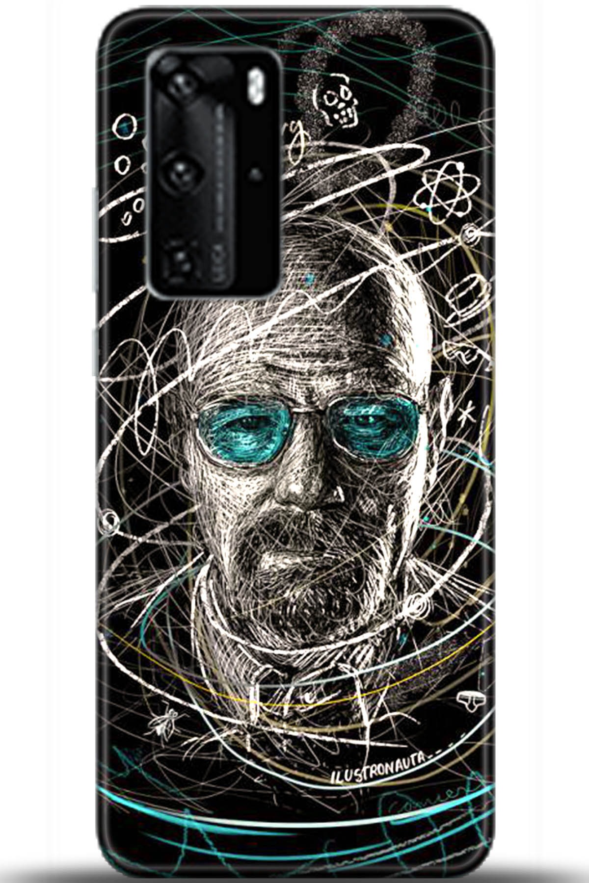 Huawei P40 Pro Uyumlu Kılıf HD Baskılı Kılıf - Followed Institution 5619