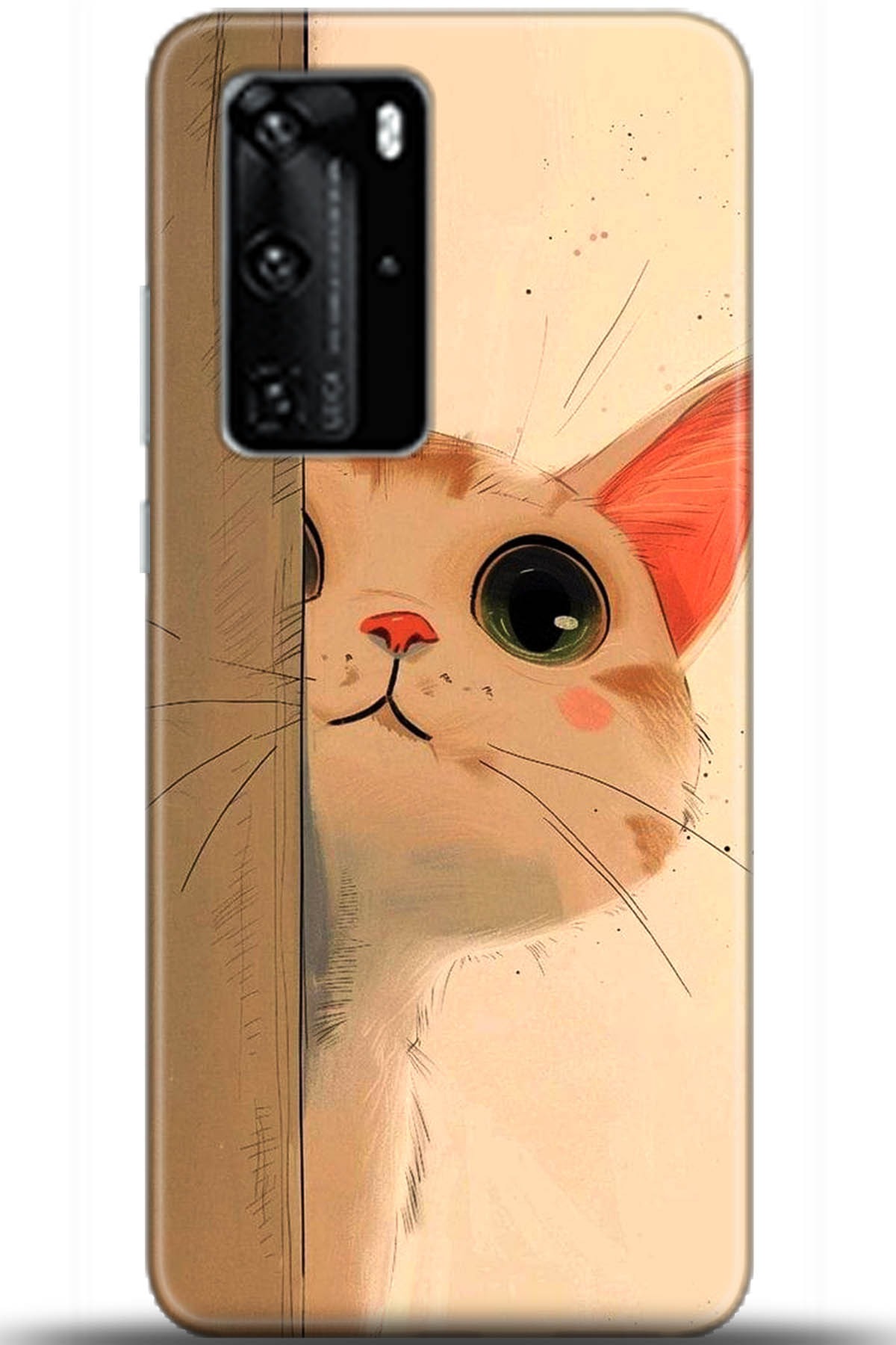 Huawei P40 Pro Uyumlu Kılıf HD Baskılı Kılıf - Followed Institution 5653