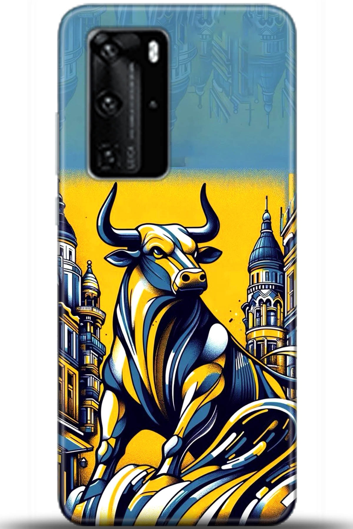 Huawei P40 Pro Uyumlu Kılıf HD Baskılı Kılıf - Followed Institution 5661