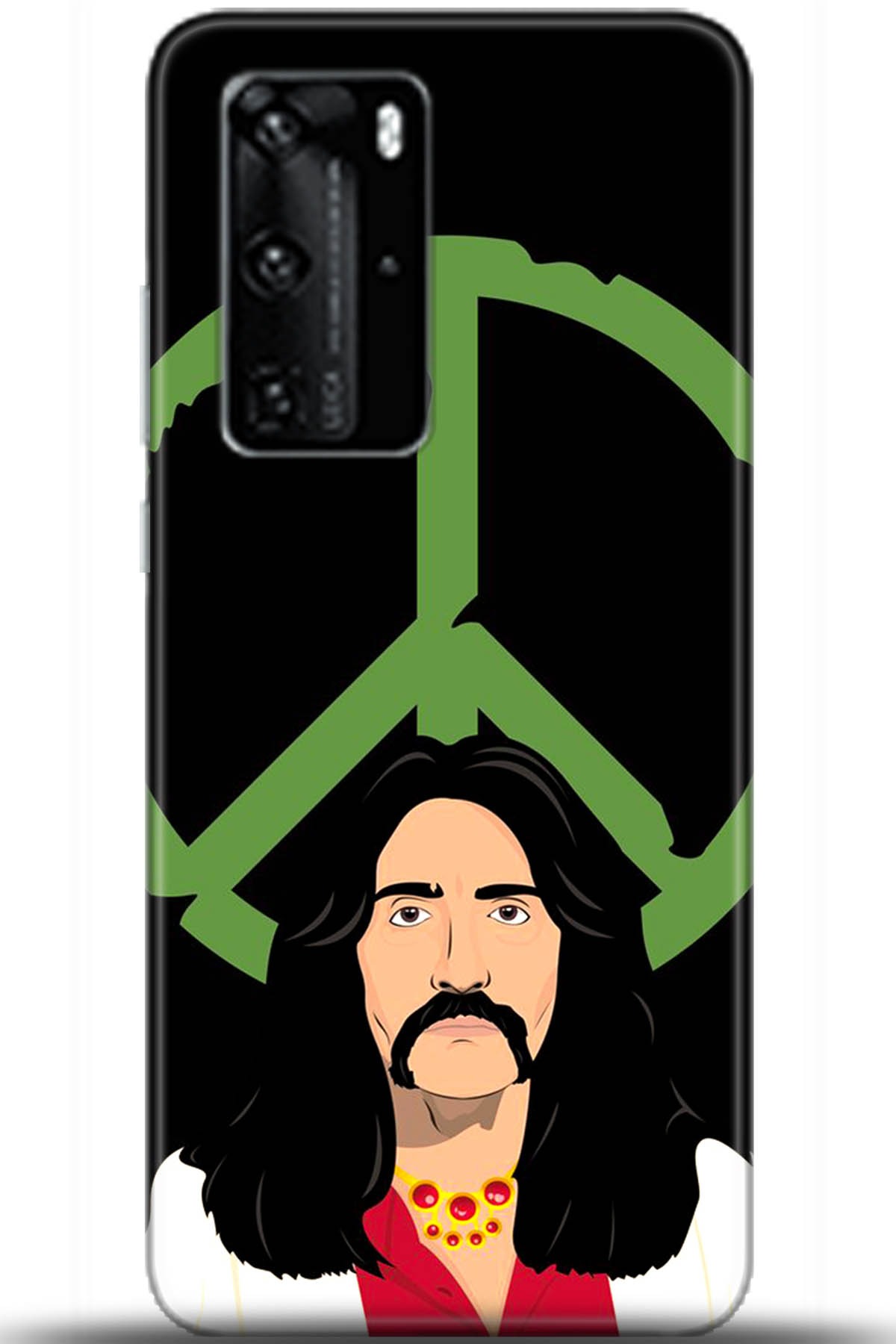 Huawei P40 Pro Uyumlu Kılıf HD Baskılı Kılıf - Followed Institution 5674