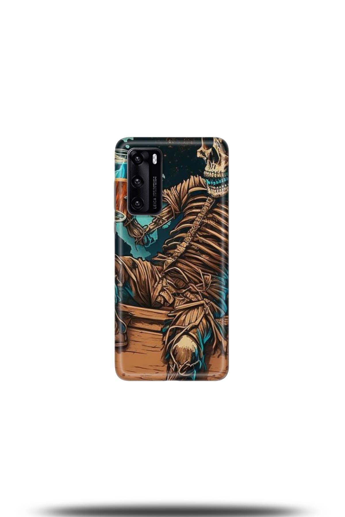 Huawei P40 Uyumlu Kılıf HD Baskılı Kılıf - Followed Institution 5054