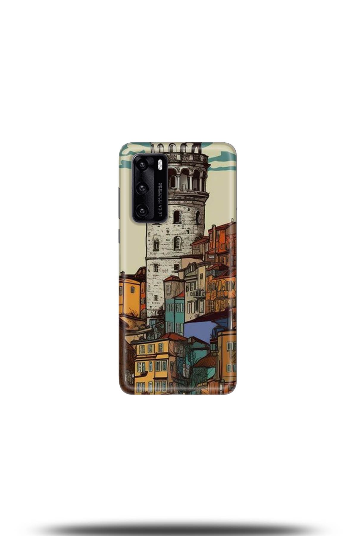 Huawei P40 Uyumlu Kılıf HD Baskılı Kılıf - Followed Institution 5199