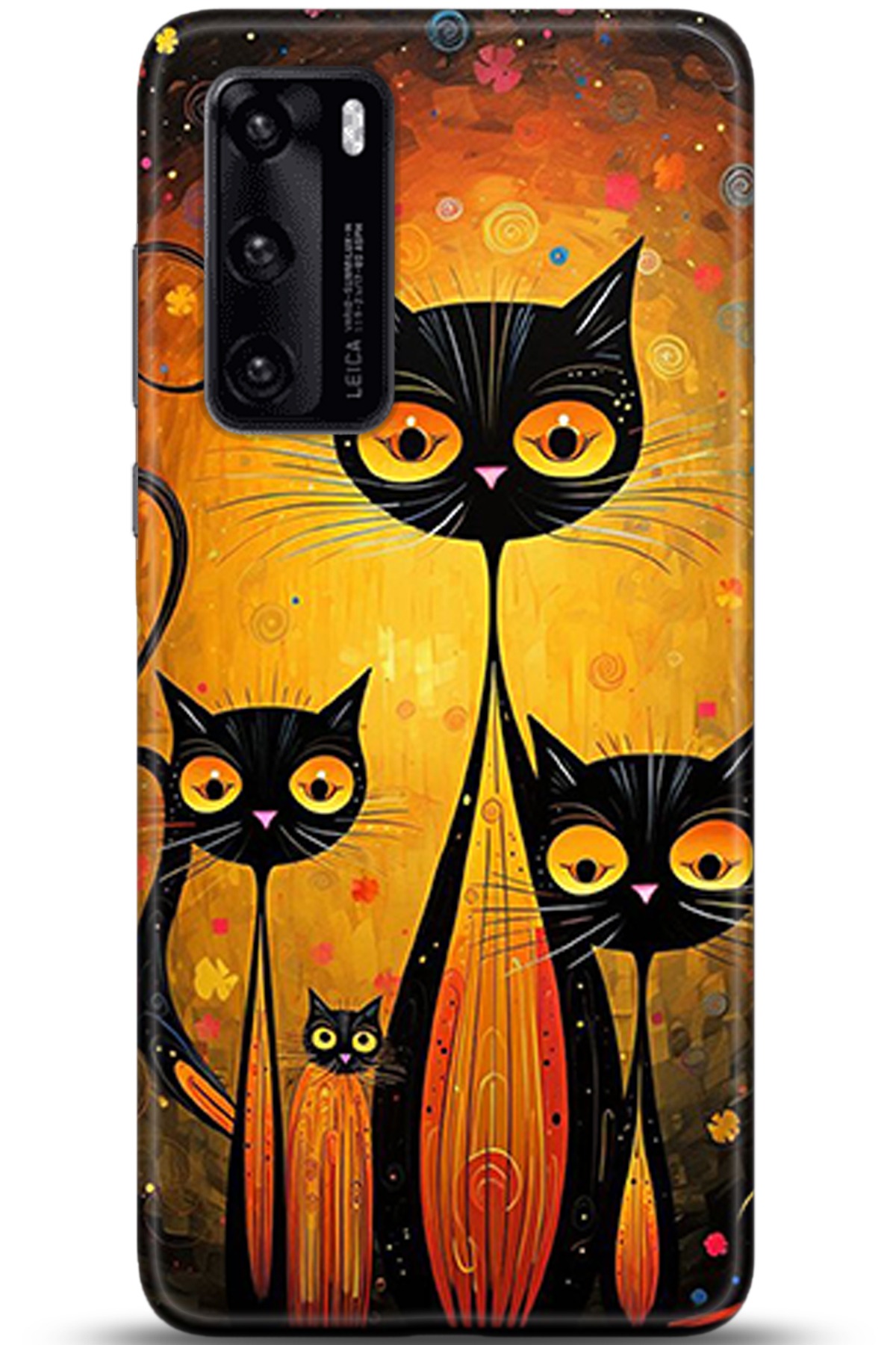 Huawei P40 Uyumlu Kılıf HD Baskılı Kılıf - Followed Institution 5316