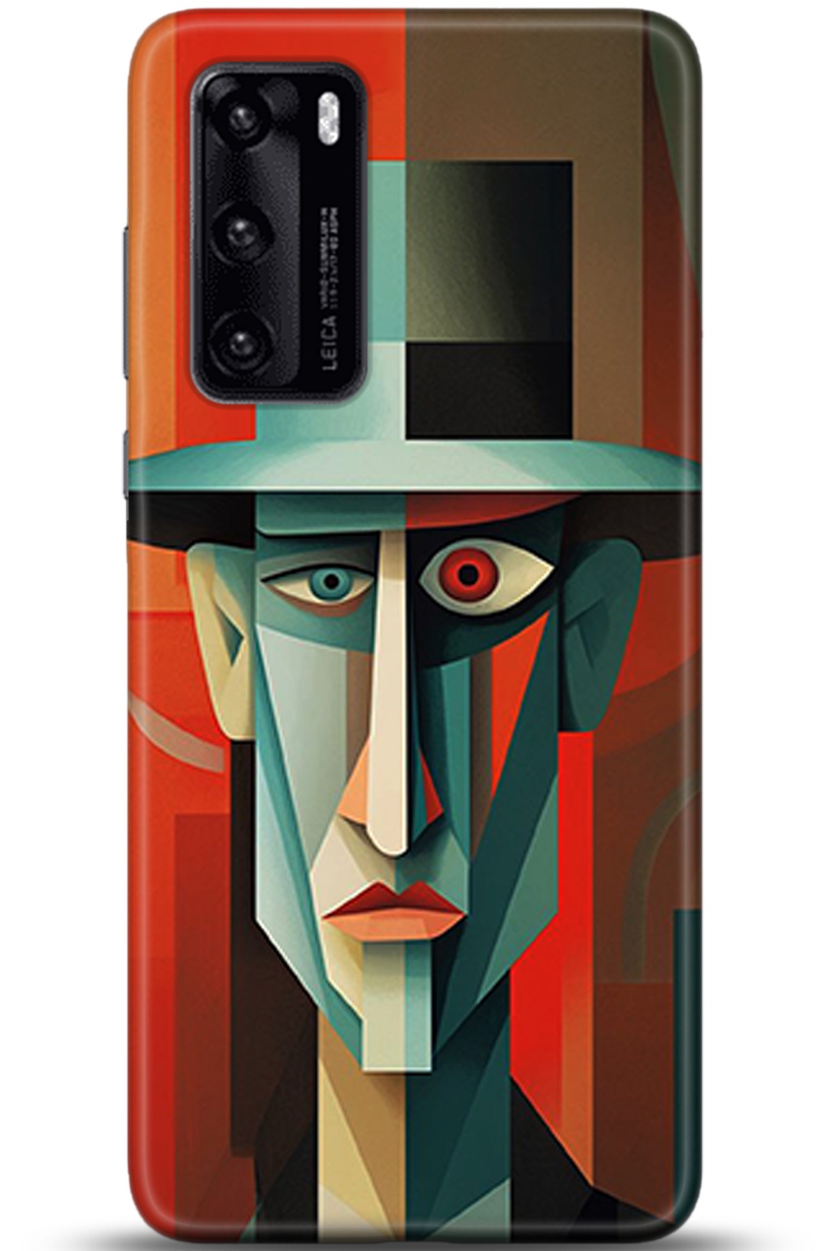 Huawei P40 Uyumlu Kılıf HD Baskılı Kılıf - Followed Institution 5325