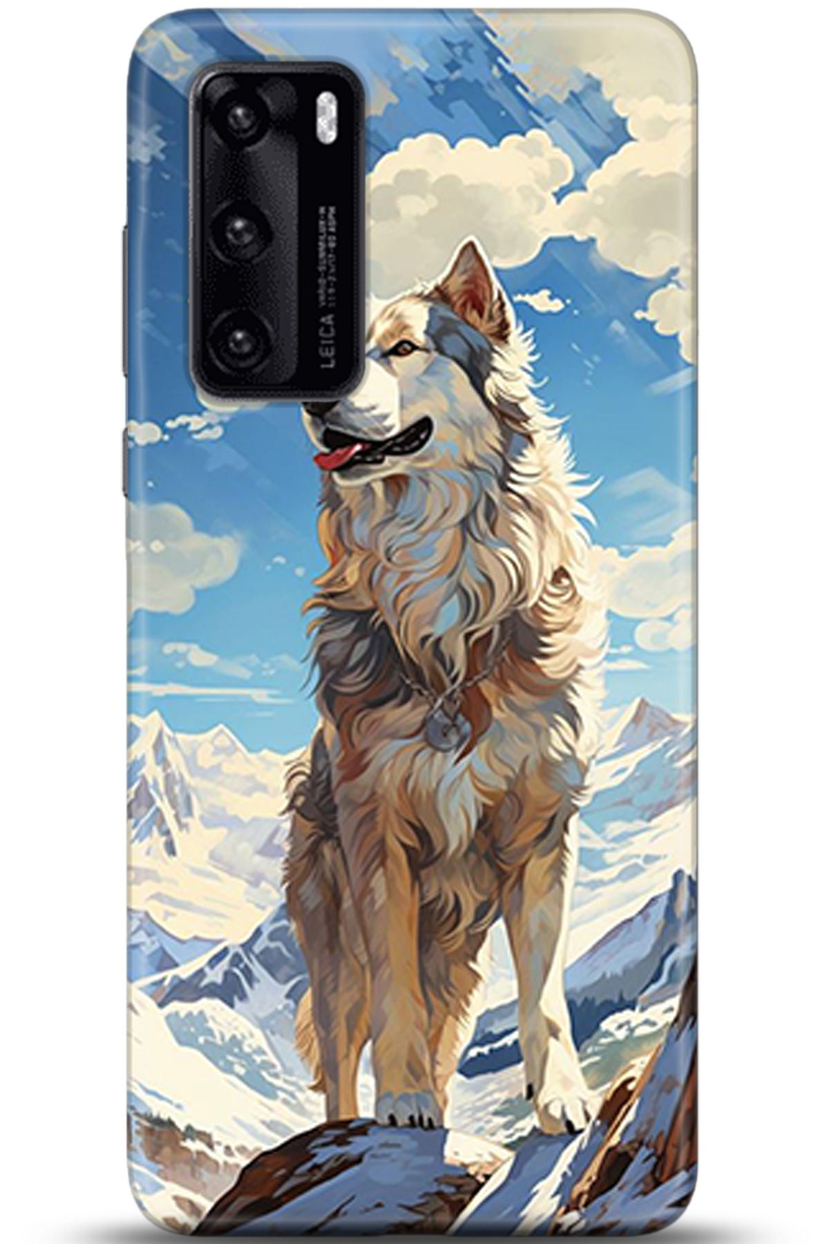 Huawei P40 Uyumlu Kılıf HD Baskılı Kılıf - Followed Institution 5357