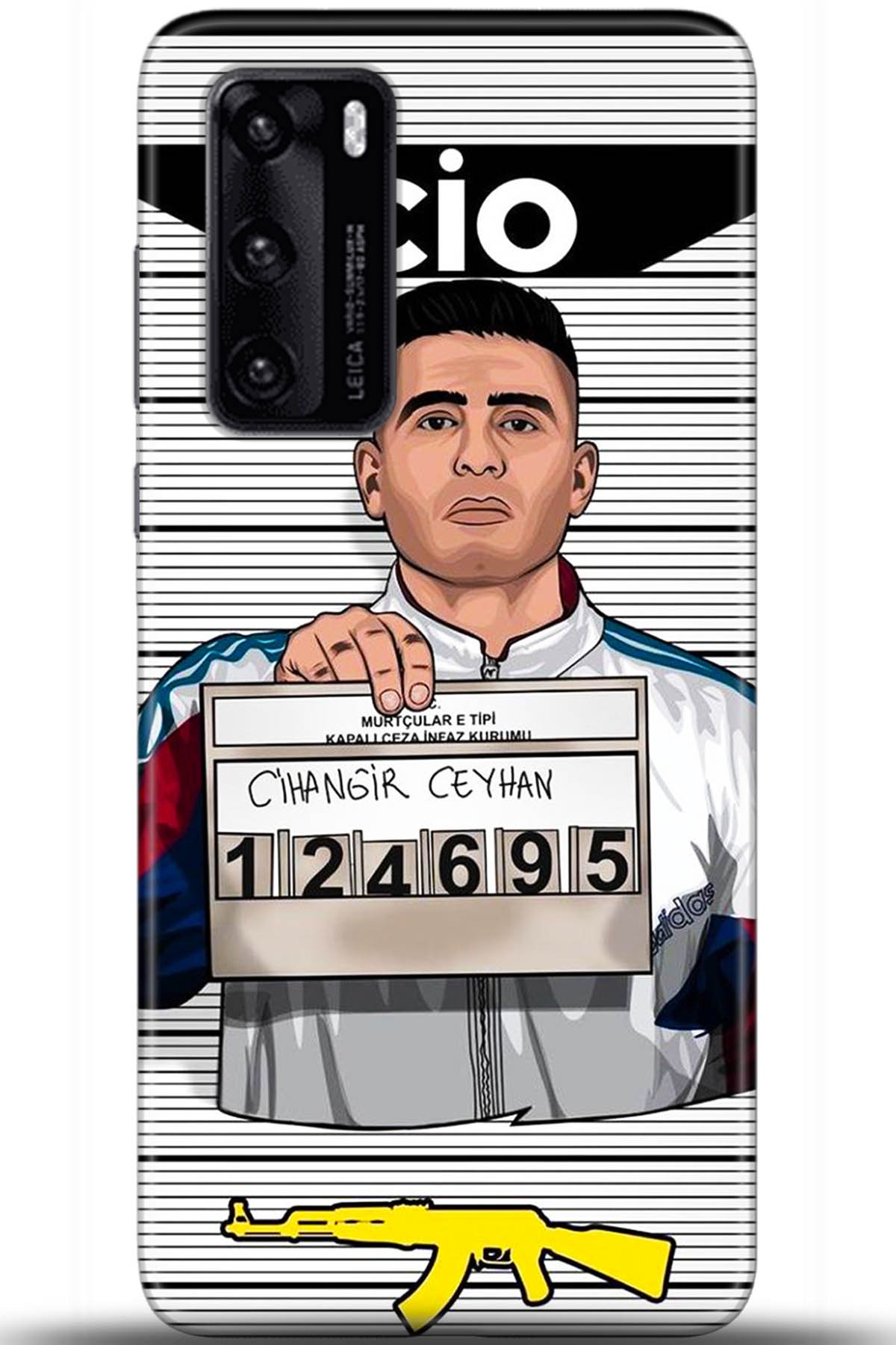 Huawei P40 Uyumlu Kılıf HD Baskılı Kılıf - Followed Institution 5411