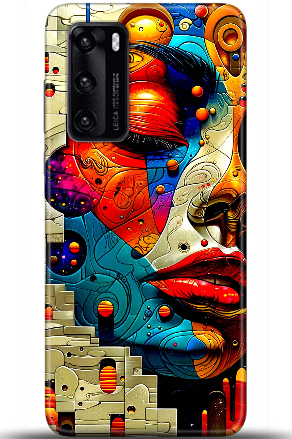 Huawei P40 Uyumlu Kılıf HD Baskılı Kılıf - Followed Institution 5422