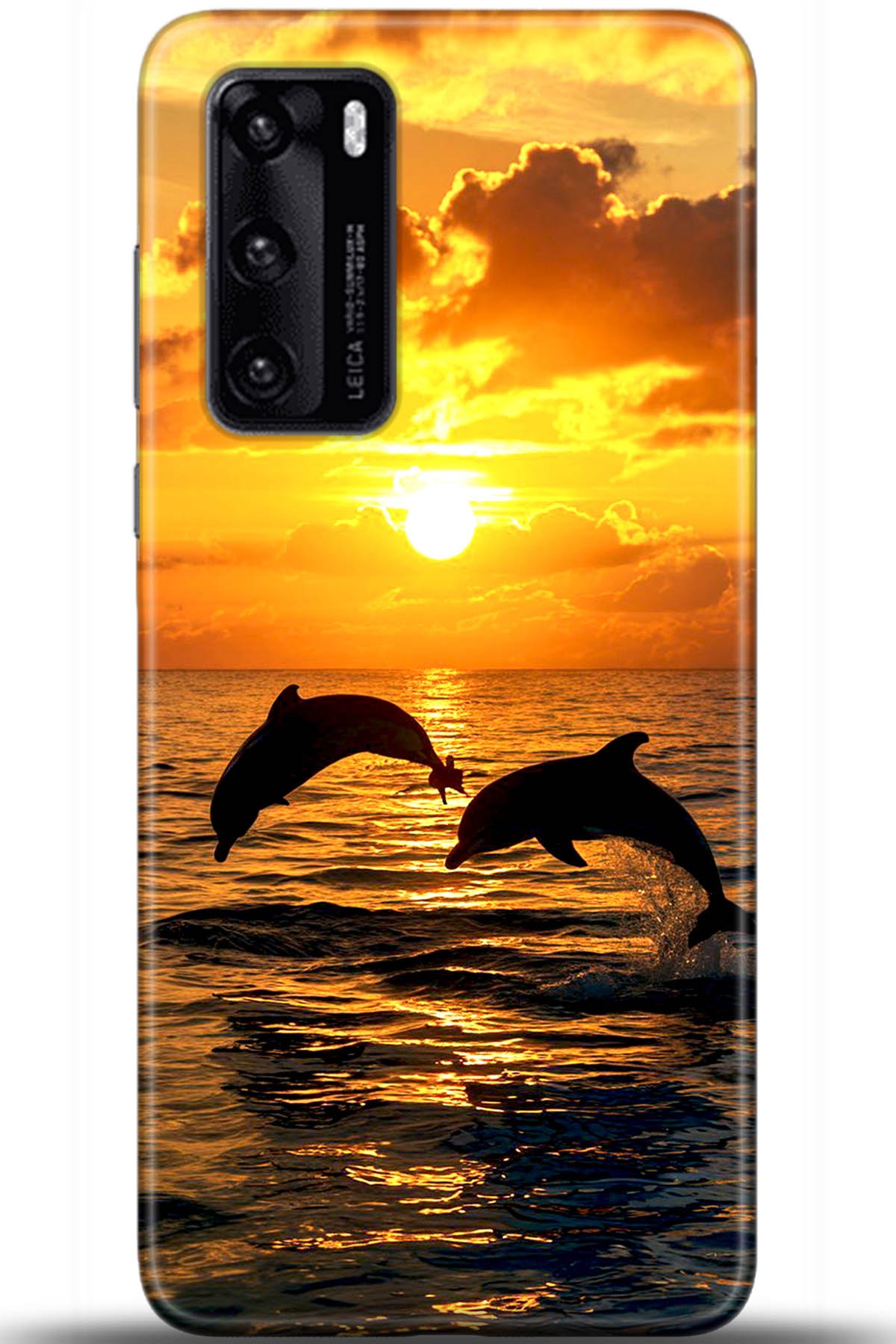 Huawei P40 Uyumlu Kılıf HD Baskılı Kılıf - Followed Institution 5427