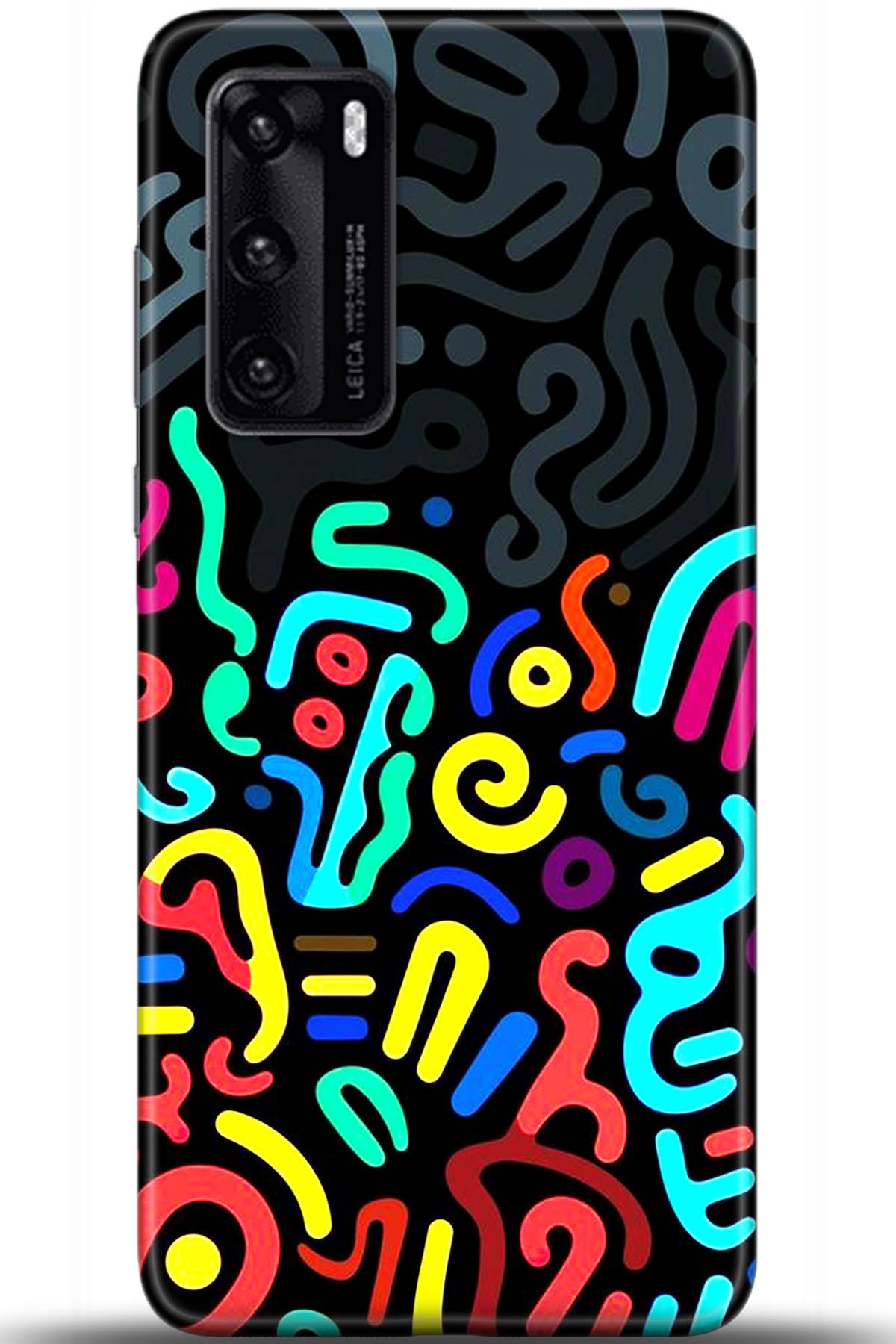 Huawei P40 Uyumlu Kılıf HD Baskılı Kılıf - Followed Institution 5465