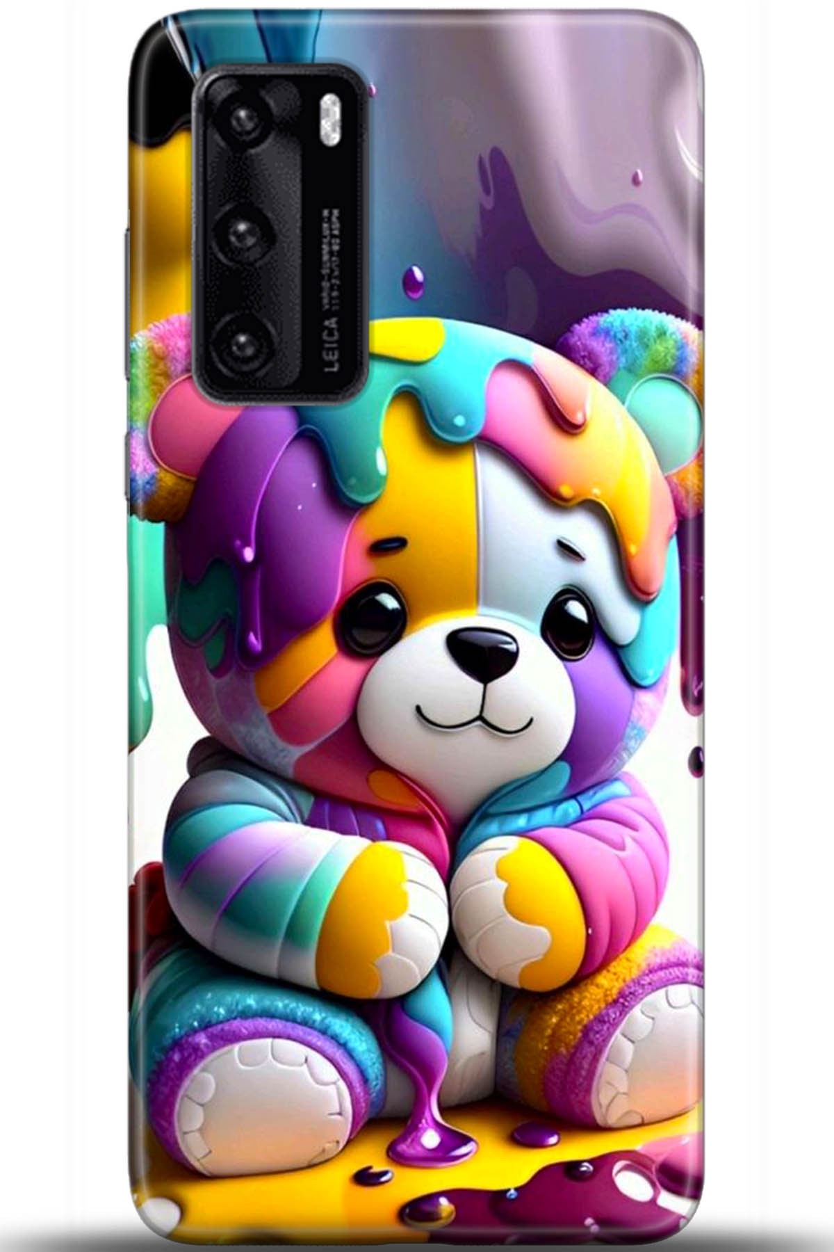 Huawei P40 Uyumlu Kılıf HD Baskılı Kılıf - Followed Institution 5493