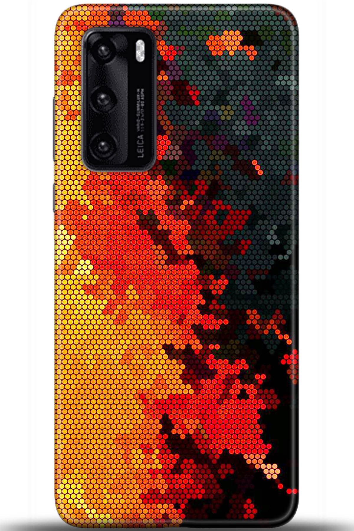 Huawei P40 Uyumlu Kılıf HD Baskılı Kılıf - Followed Institution 5540