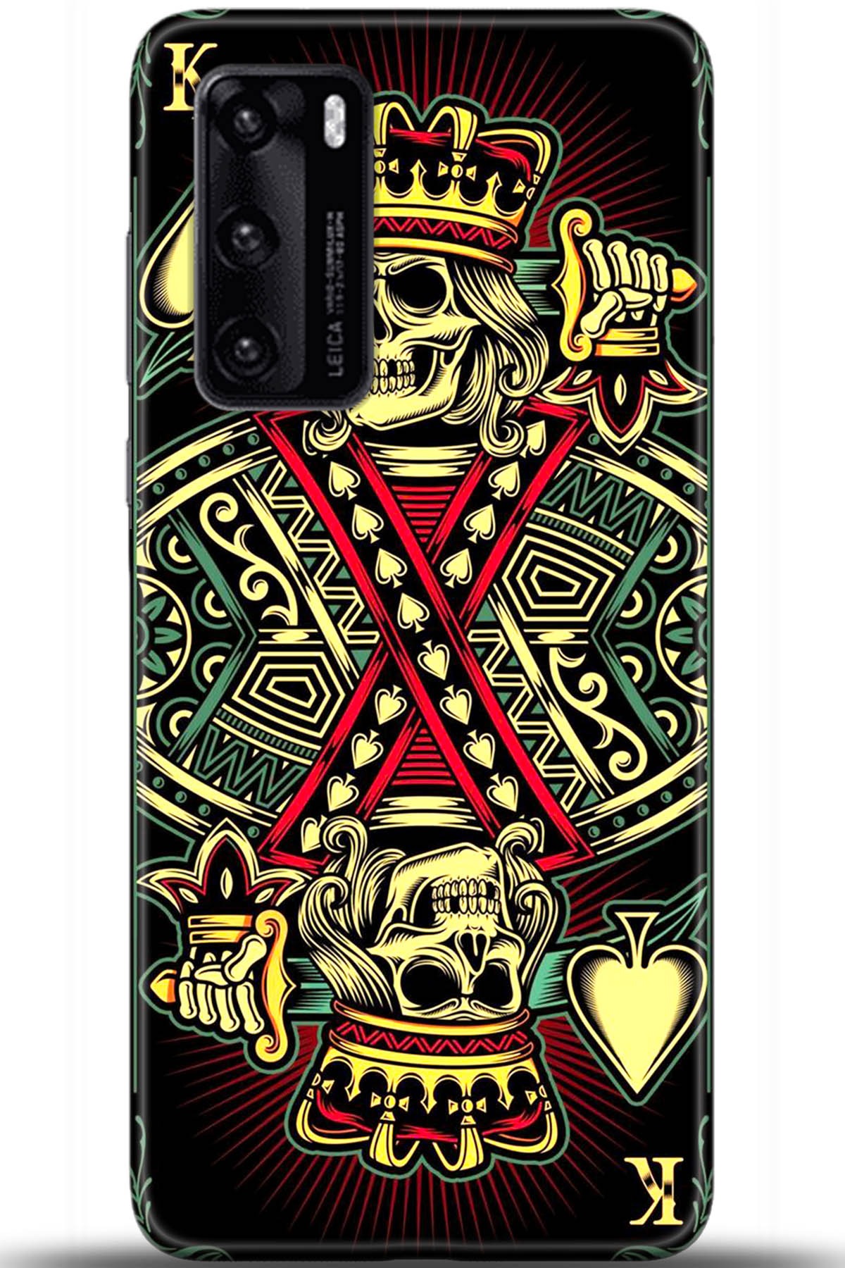 Huawei P40 Uyumlu Kılıf HD Baskılı Kılıf - Followed Institution 5553