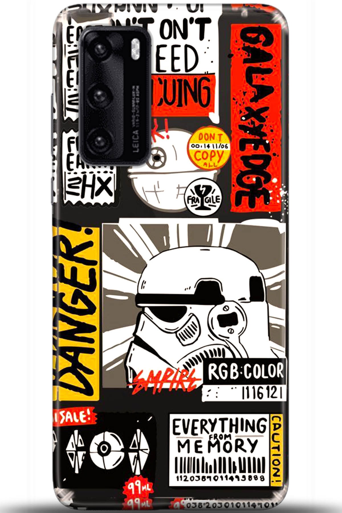 Huawei P40 Uyumlu Kılıf HD Baskılı Kılıf - Followed Institution 5555