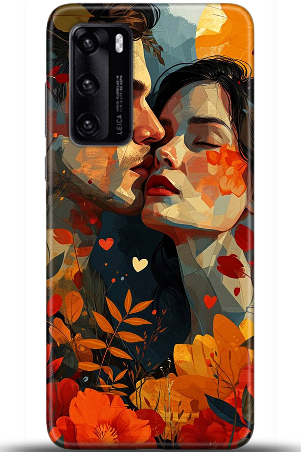 Huawei P40 Uyumlu Kılıf HD Baskılı Kılıf - Followed Institution 5556