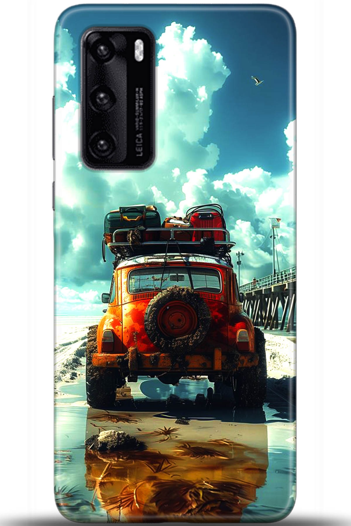 Huawei P40 Uyumlu Kılıf HD Baskılı Kılıf - Followed Institution 5559