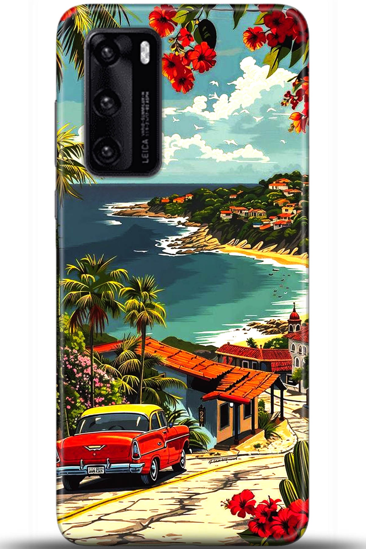 Huawei P40 Uyumlu Kılıf HD Baskılı Kılıf - Followed Institution 5560