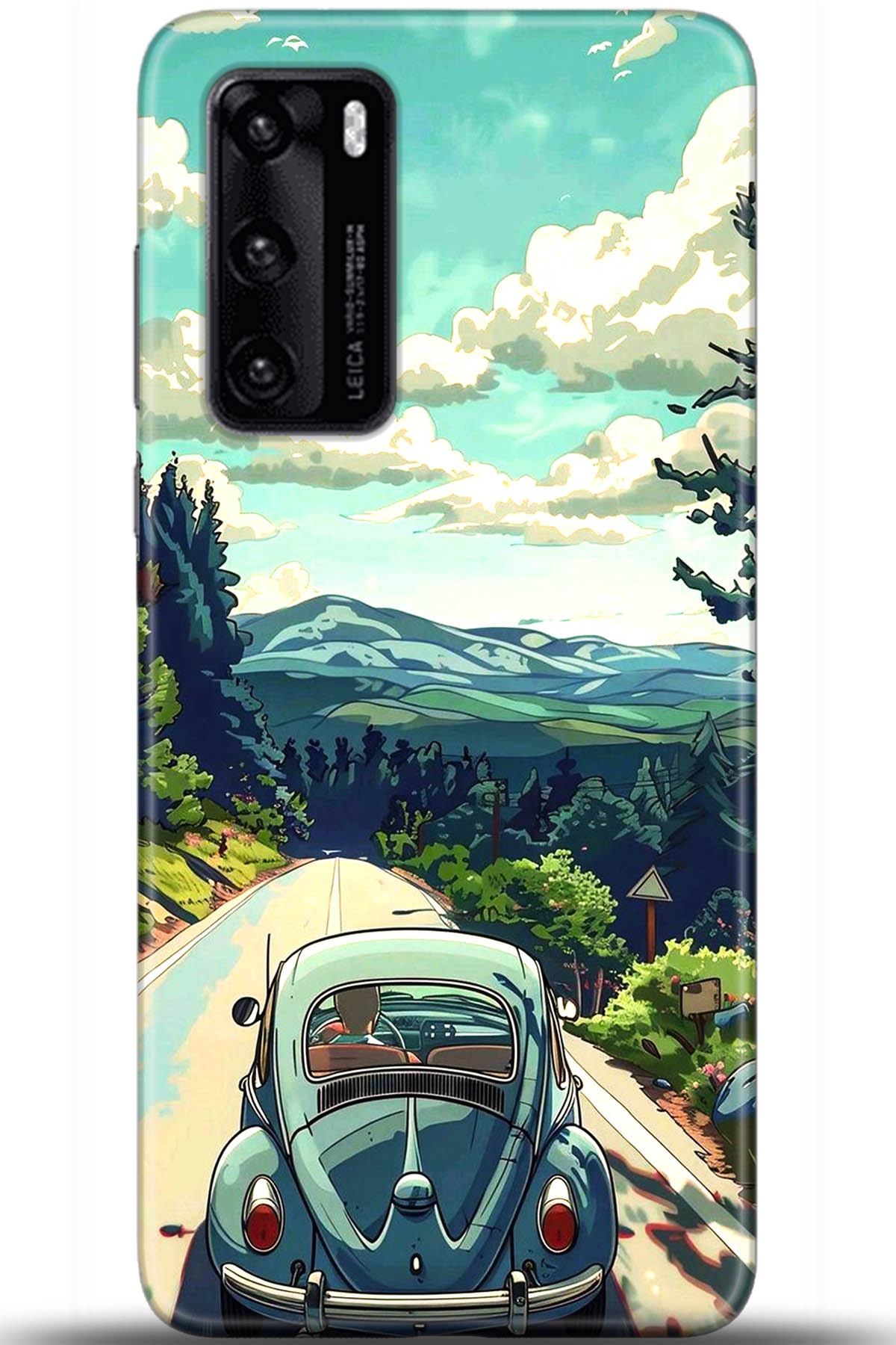 Huawei P40 Uyumlu Kılıf HD Baskılı Kılıf - Followed Institution 5563