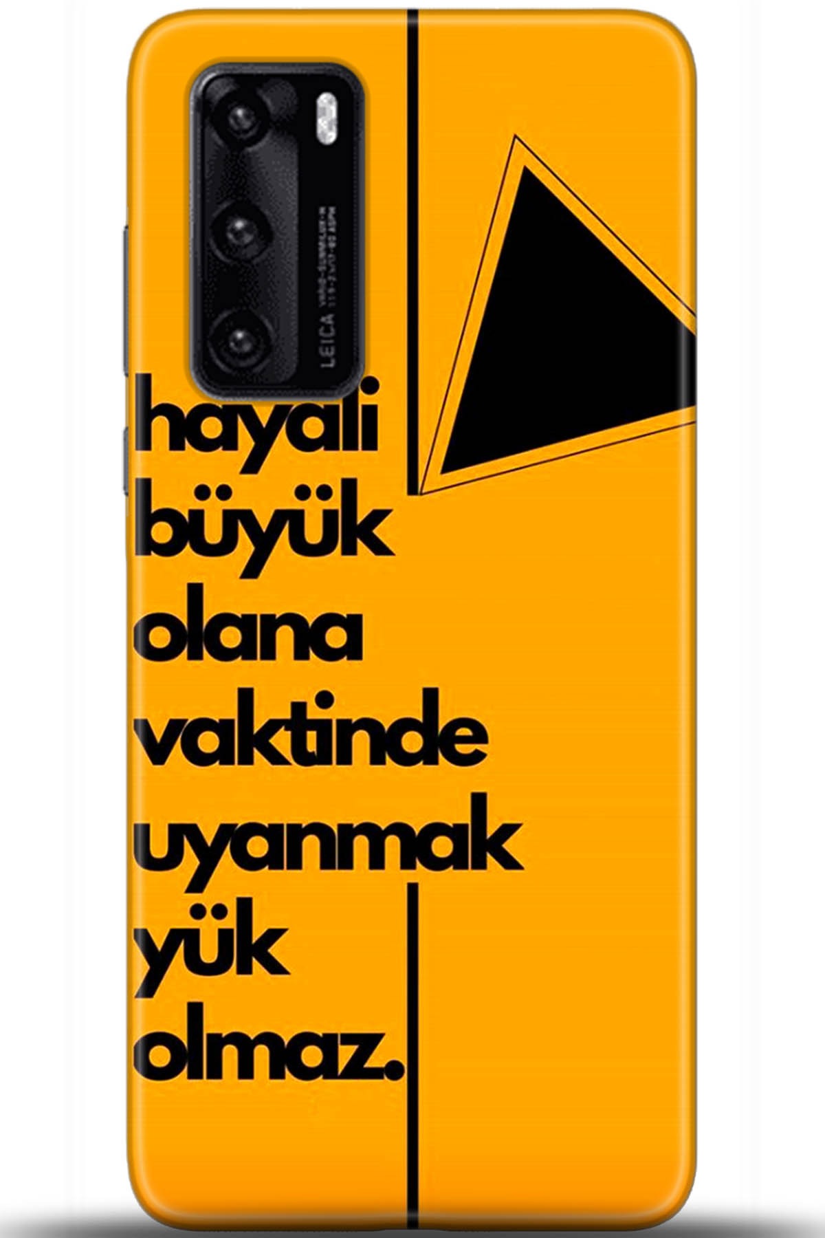 Huawei P40 Uyumlu Kılıf HD Baskılı Kılıf - Followed Institution 5589
