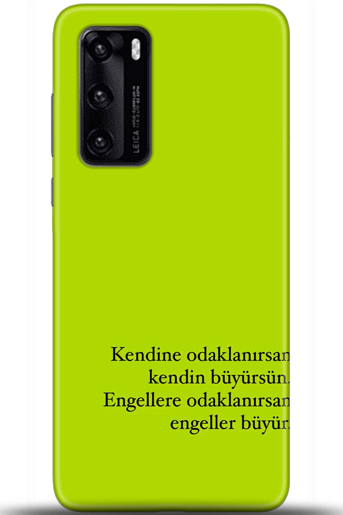 Huawei P40 Uyumlu Kılıf HD Baskılı Kılıf - Followed Institution 5593