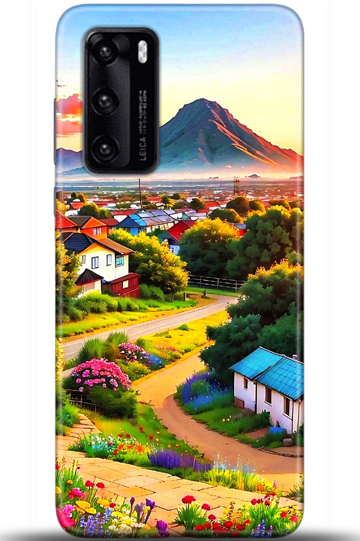 Huawei P40 Uyumlu Kılıf HD Baskılı Kılıf - Followed Institution 5605