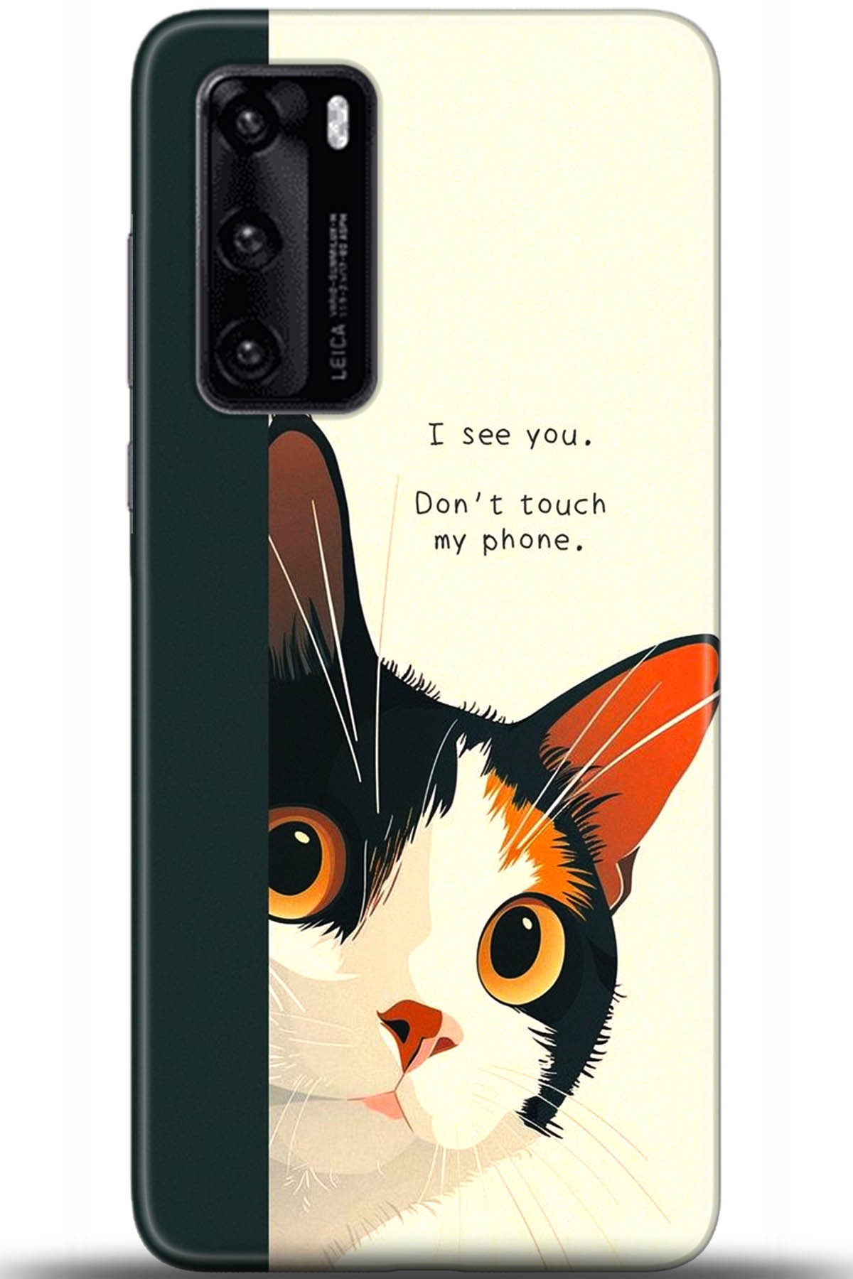 Huawei P40 Uyumlu Kılıf HD Baskılı Kılıf - Followed Institution 5649